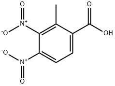 Benzoic acid, 2-methyl-3,4-dinitro- Structure