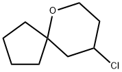 6-Oxaspiro[4.5]decane, 9-chloro- Struktur
