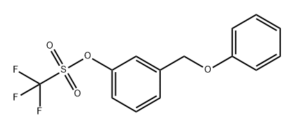Methanesulfonic acid, 1,1,1-trifluoro-, 3-(phenoxymethyl)phenyl ester