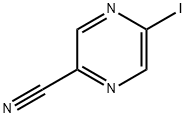 5-IODOPYRAZINE-2-CARBONITRILE Struktur