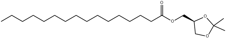 Hexadecanoic acid, [(4S)-2,2-dimethyl-1,3-dioxolan-4-yl]methyl ester