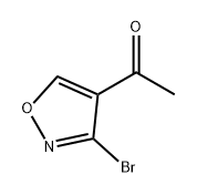 Ethanone, 1-(3-bromo-4-isoxazolyl)- Struktur