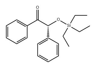 Ethanone, 1,2-diphenyl-2-[(triethylsilyl)oxy]-, (2R)-