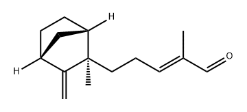 2-Pentenal, 2-methyl-5-[(1S,2R,4R)-2-methyl-3-methylenebicyclo[2.2.1]hept-2-yl]-, (2E)-