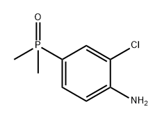 (4-氨基-3-氯苯基)二甲基氧化膦, 1197956-33-4, 结构式