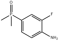 4-(dimethylphosphoryl)-2-fluoroaniline Struktur