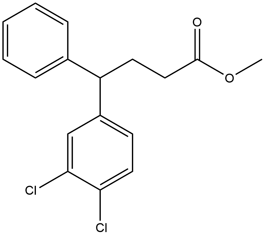 Benzenebutanoic acid, 3,4-dichloro-γ-phenyl-, methyl ester