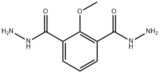 1,3-Benzenedicarboxylic acid, 2-methoxy-, 1,3-dihydrazide Struktur