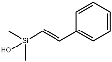 Silanol, dimethyl[(1E)-2-phenylethenyl]- Struktur