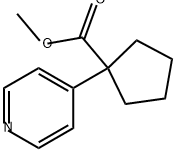 119931-15-6 Cyclopentanecarboxylic acid, 1-(4-pyridinyl)-, methyl ester