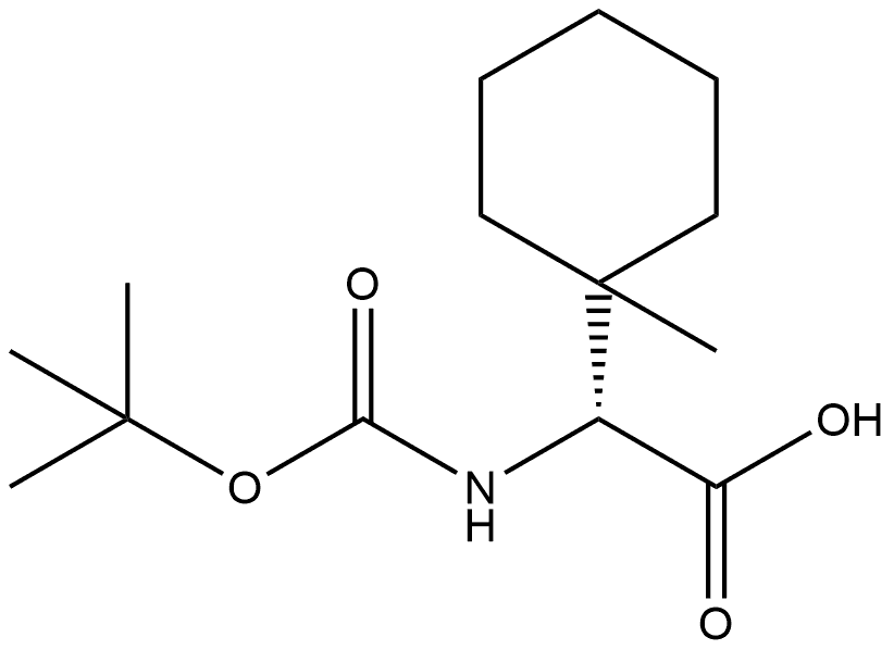 1200405-64-6 (R)-2-(BOC-氨基)-2-(1-甲基环己基)乙酸