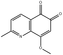 8-Methoxy-2-methylquinoline-5,6-dione Struktur