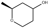 2H-Pyran-4-ol, tetrahydro-2-methyl-, (2S)- Structure