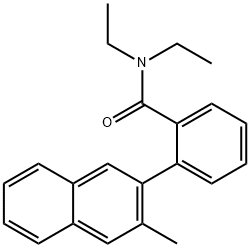 N,N-Diethyl-2-(3-methylnaphthalen-2-yl)benzamide,120270-45-3,结构式