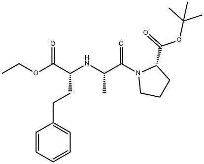 L-Proline, 1-[N-[1-(ethoxycarbonyl)-3-phenylpropyl]-L-alanyl]-, 1,1-dimethylethyl ester, (R)- (9CI)