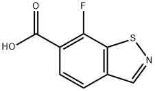 7-fluorobenzo[d]isothiazole-6-carboxylic acid 结构式