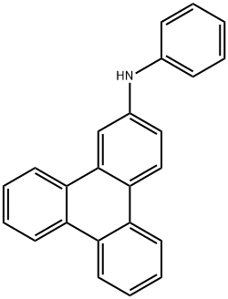 N-phenyltriphenylen-2-amine 结构式