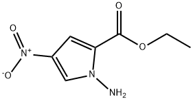 1H-Pyrrole-2-carboxylic acid, 1-amino-4-nitro-, ethyl ester
