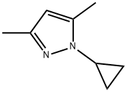 1H-Pyrazole, 1-cyclopropyl-3,5-dimethyl-|1-环丙基-3.5-甲基吡唑