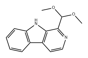 9H-Pyrido[3,4-b]indole, 1-(dimethoxymethyl)- Structure