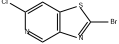 2-溴-6-氯噻唑并[4,5-C]吡啶, 1206250-70-5, 结构式