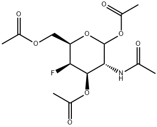 D-Galactopyranose, 2-(acetylamino)-2,4-dideoxy-4-fluoro-, 1,3,6-triacetate|