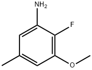 Benzenamine, 2-fluoro-3-methoxy-5-methyl-,1207271-64-4,结构式