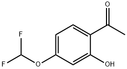 4'-Difluoromethoxy-2'-hydroxyacetophenone Structure