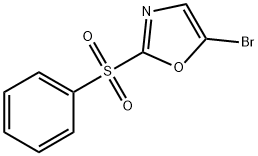 2-苯磺酰基-5-溴-1,3-恶唑 结构式