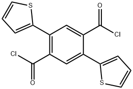1,4-Benzenedicarbonyl dichloride, 2,5-di-2-thienyl-