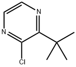 Pyrazine, 2-chloro-3-(1,1-dimethylethyl)- Struktur