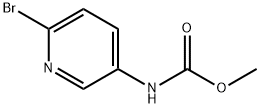 METHYL 6-BROMOPYRIDIN-3-YLCARBAMATE Structure