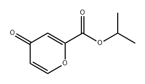 4H-Pyran-2-carboxylic acid, 4-oxo-, 1-methylethyl ester Structure