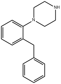 Piperazine, 1-[2-(phenylmethyl)phenyl]- Structure