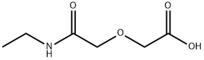 2-(2-(乙氨基)-2-氧代乙氧基)乙酸, 1211437-89-6, 结构式