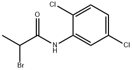 Propanamide, 2-bromo-N-(2,5-dichlorophenyl)- Struktur