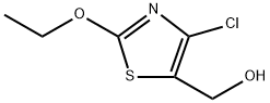 5-Thiazolemethanol, 4-chloro-2-ethoxy- Struktur