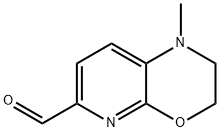 2,3-Dihydro-1-methyl-1H-pyrido[2,3-b][1,4]oxazine-6-carboxaldehyde 化学構造式