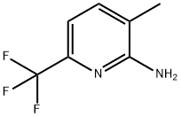 3-methyl-6-(trifluoromethyl)pyridin-2-amine Struktur