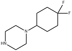 1-(4,4-二氟环己基)哌嗪,1211585-52-2,结构式