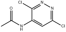 N-(3,6-二氯哒嗪-4-基)乙酰胺,121163-50-6,结构式