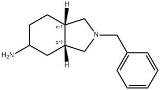 RAC-(3AR,7AS)-2-苄基八氢-1H-异吲哚-5-胺 结构式