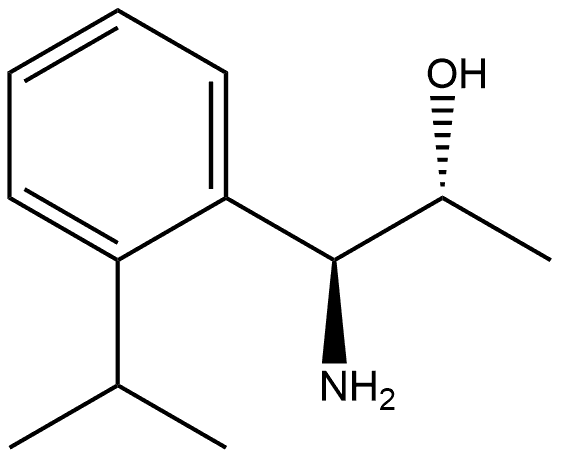 (1S,2R)-1-AMINO-1-[2-(METHYLETHYL)PHENYL]PROPAN-2-OL,1212921-94-2,结构式