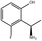 (R)-2-(1-氨乙基)-3-氟苯酚 结构式