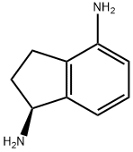 1H-Indene-1,4-diamine, 2,3-dihydro-, (1S)- 结构式