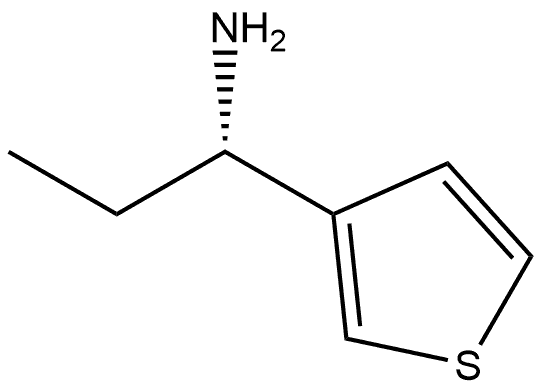 (1S)-1-(3-THIENYL)PROPYLAMINE Structure