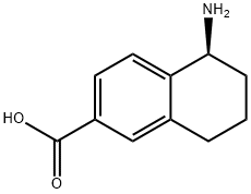 (S)-5-氨基-5,6,7,8-四氢萘-2-羧酸,1213894-77-9,结构式
