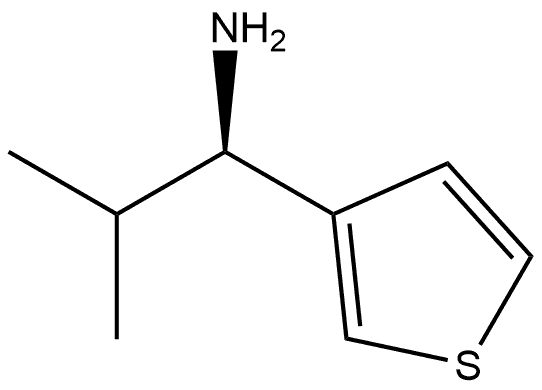 (1R)-2-METHYL-1-(3-THIENYL)PROPYLAMINE Structure