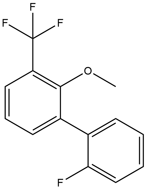 2'-Fluoro-2-methoxy-3-(trifluoromethyl)-1,1'-biphenyl Structure