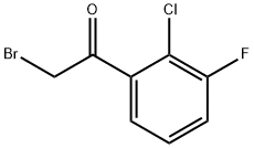 2'-Chloro-3'-fluorophenacyl bromide Structure